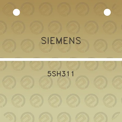 siemens-5sh311