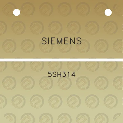 siemens-5sh314