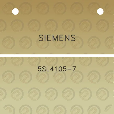 siemens-5sl4105-7