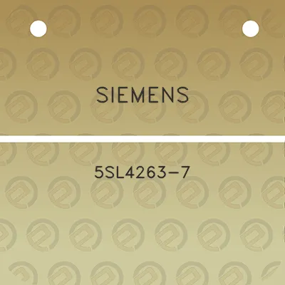 siemens-5sl4263-7