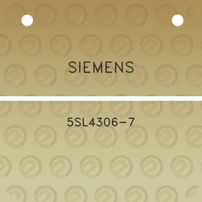 siemens-5sl4306-7