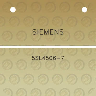 siemens-5sl4506-7