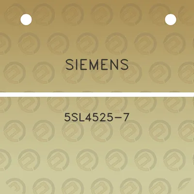 siemens-5sl4525-7