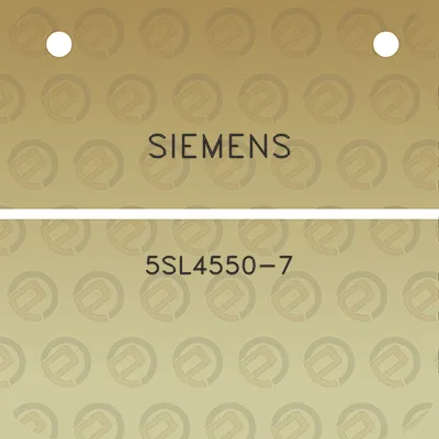 siemens-5sl4550-7