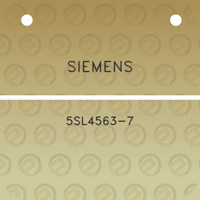 siemens-5sl4563-7