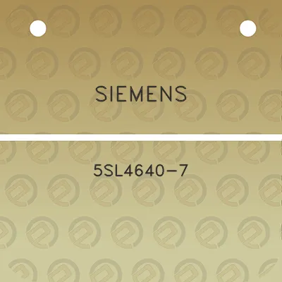 siemens-5sl4640-7