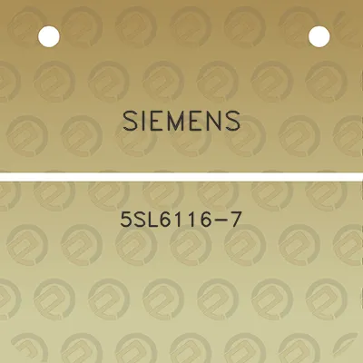 siemens-5sl6116-7