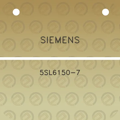 siemens-5sl6150-7