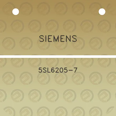 siemens-5sl6205-7