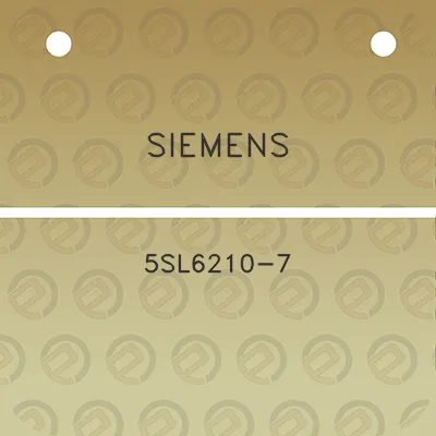 siemens-5sl6210-7