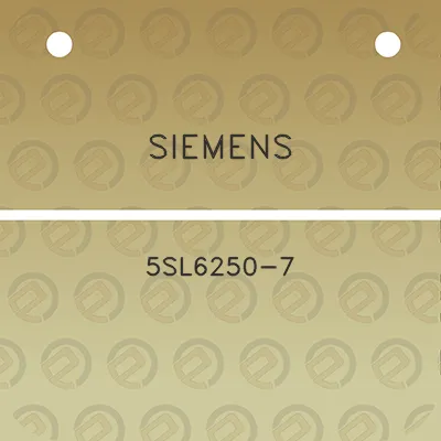 siemens-5sl6250-7