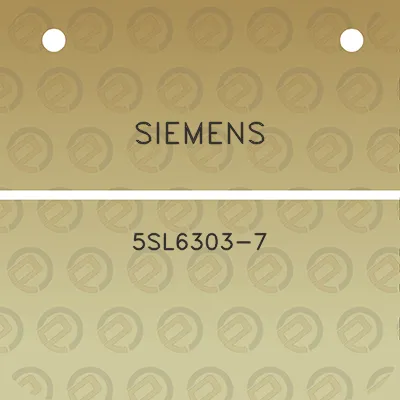 siemens-5sl6303-7