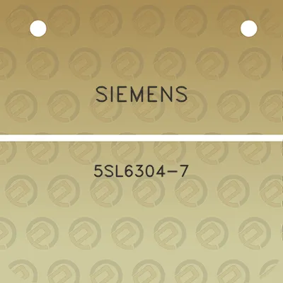 siemens-5sl6304-7