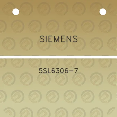 siemens-5sl6306-7