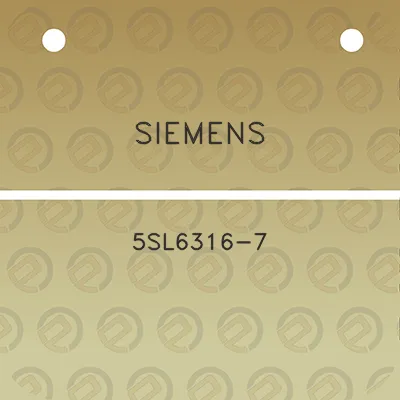 siemens-5sl6316-7