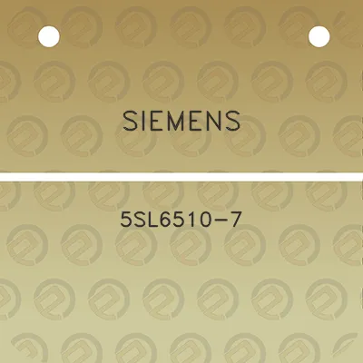 siemens-5sl6510-7