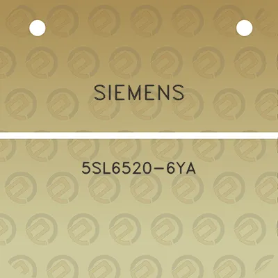 siemens-5sl6520-6ya