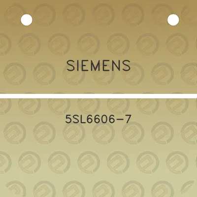 siemens-5sl6606-7