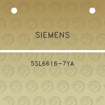 siemens-5sl6616-7ya