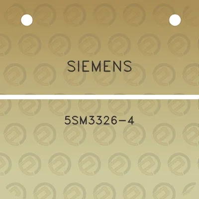 siemens-5sm3326-4