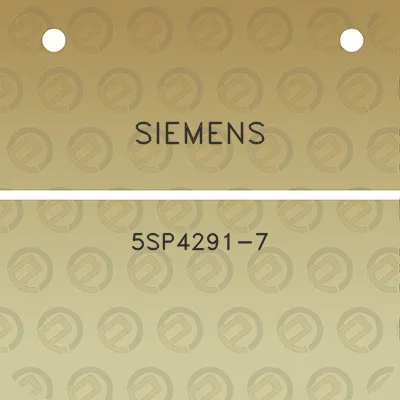 siemens-5sp4291-7