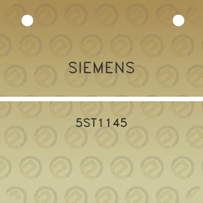 siemens-5st1145