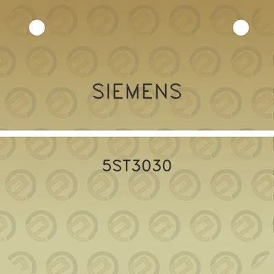 siemens-5st3030