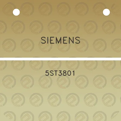 siemens-5st3801