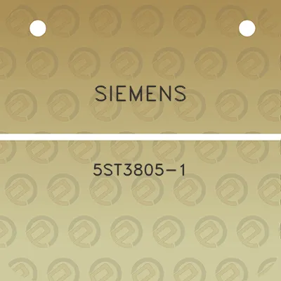 siemens-5st3805-1