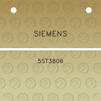 siemens-5st3806