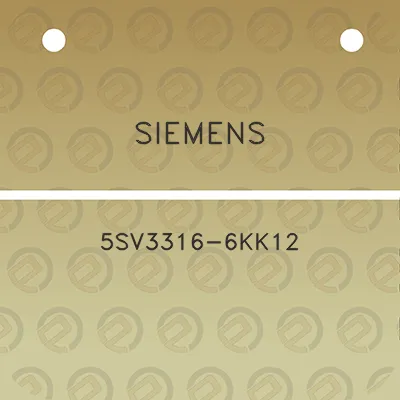 siemens-5sv3316-6kk12