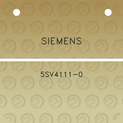 siemens-5sv4111-0