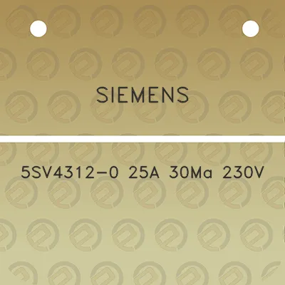 siemens-5sv4312-0-25a-30ma-230v