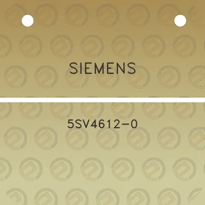 siemens-5sv4612-0