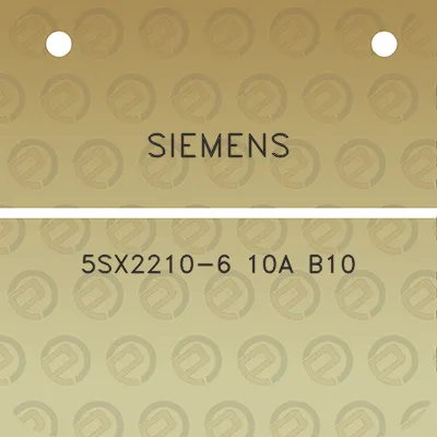 siemens-5sx2210-6-10a-b10