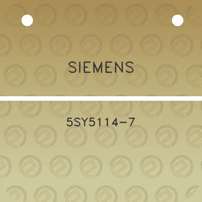 siemens-5sy5114-7