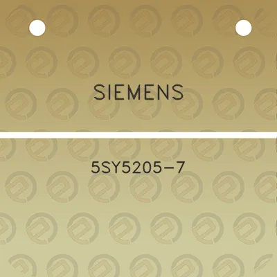 siemens-5sy5205-7