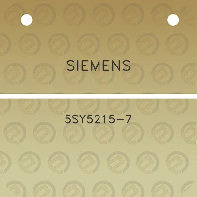 siemens-5sy5215-7