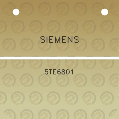 siemens-5te6801