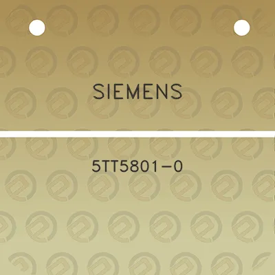 siemens-5tt5801-0