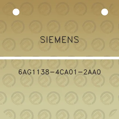 siemens-6ag1138-4ca01-2aa0