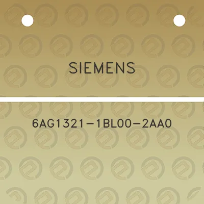 siemens-6ag1321-1bl00-2aa0