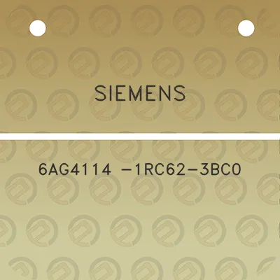 siemens-6ag4114-1rc62-3bc0