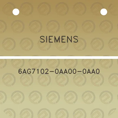 siemens-6ag7102-0aa00-0aa0