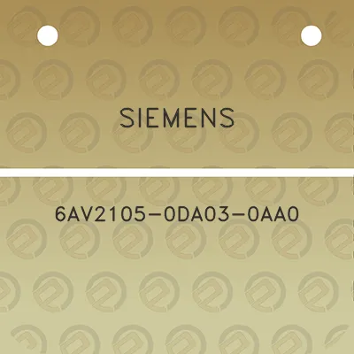 siemens-6av2105-0da03-0aa0