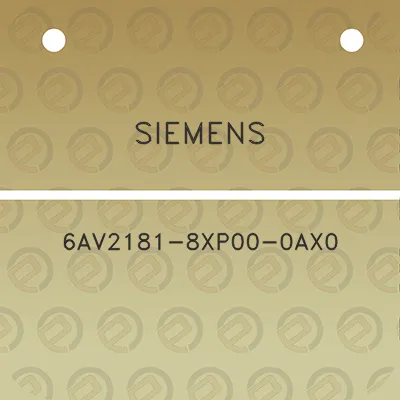 siemens-6av2181-8xp00-0ax0