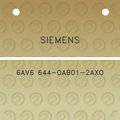 siemens-6av6-644-oab01-2axo