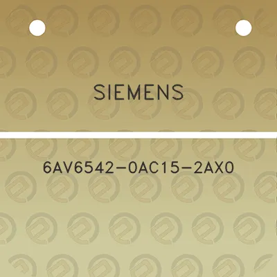 siemens-6av6542-0ac15-2ax0