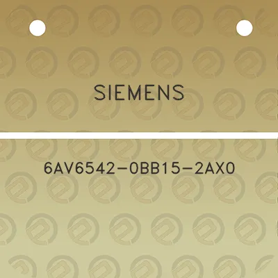 siemens-6av6542-0bb15-2ax0