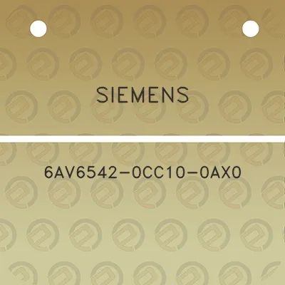 siemens-6av6542-0cc10-0ax0